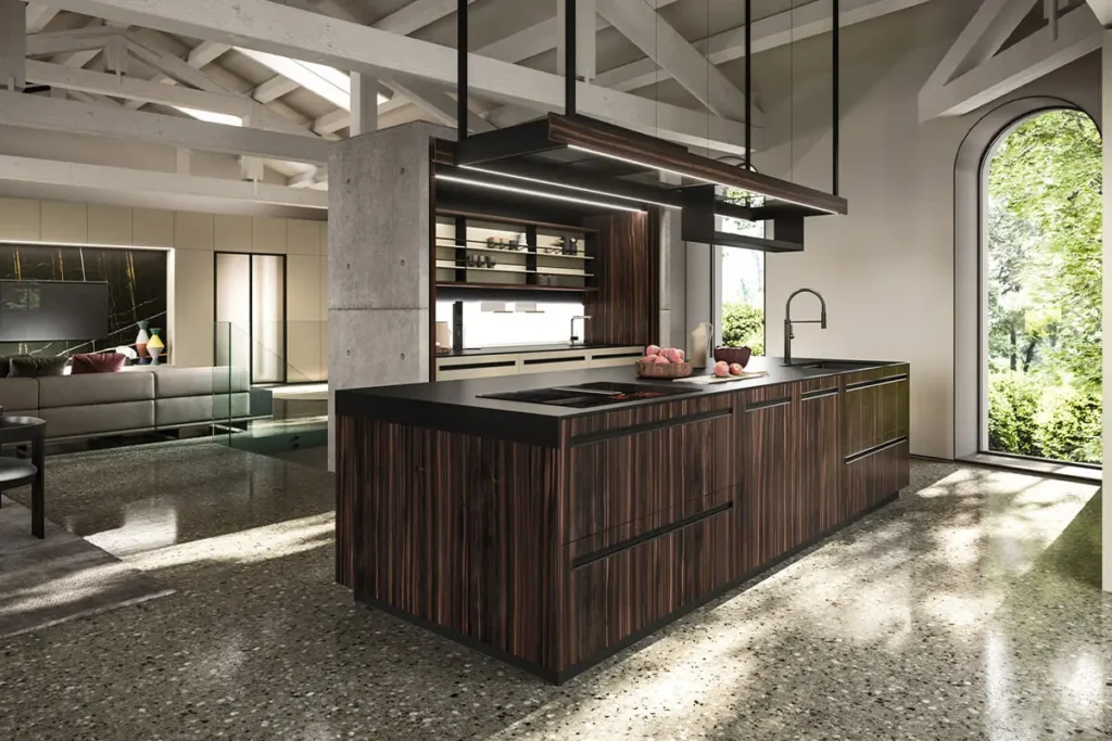 sistemi di apertura per gli sportelli delle cucine