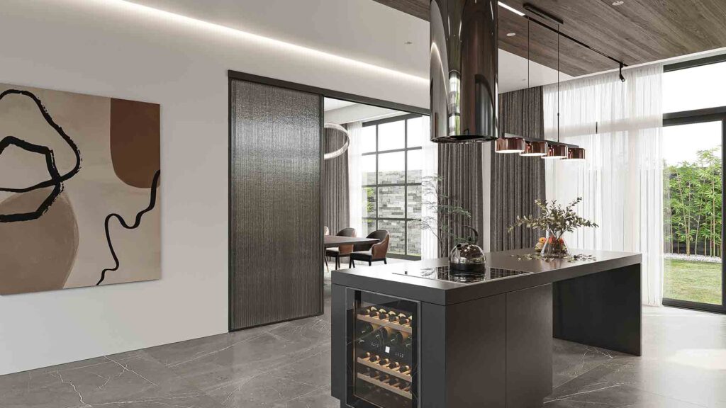 Cassetto climatizzato per il vino