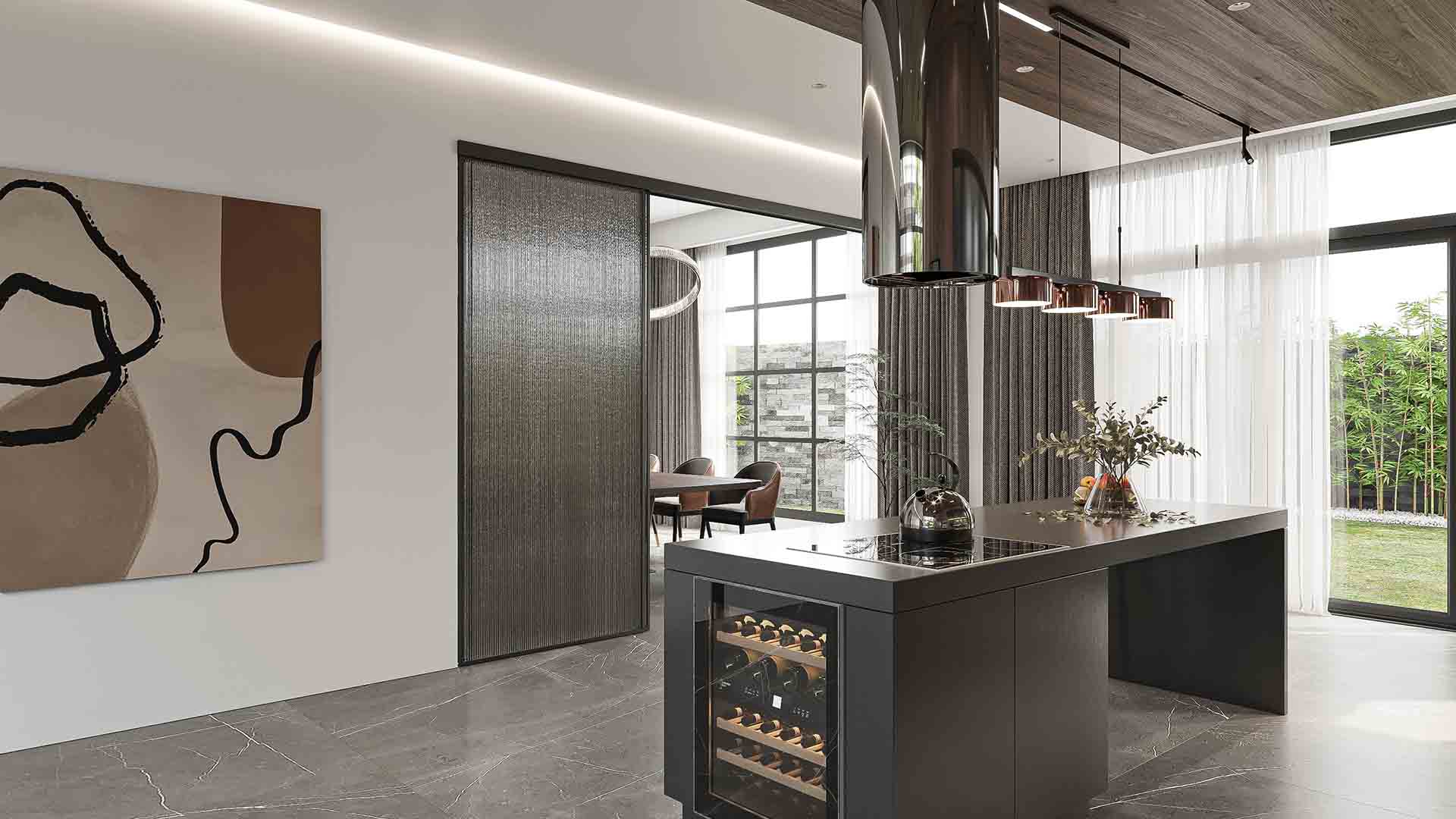 Cassetto climatizzato per il vino